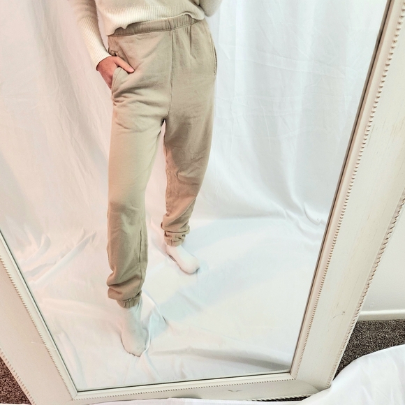 Joah Brown Pants - Joah Brown Men's Cream Joggers